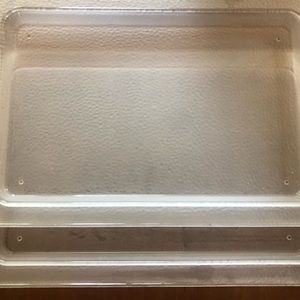 Pottery Barn pair of serving trays